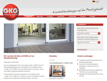 Tablet Screenshot of grundmeierkg.de